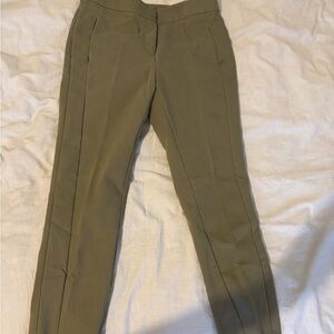 LOFT Women’s Olive Green Slim Dress Pants